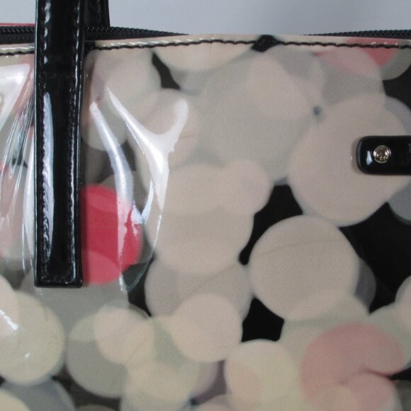 KATE SPADE NEW YORK CHERRY TERRACE FESTIVE BUBBLE TOTE BAG. - Picture 14 of 16